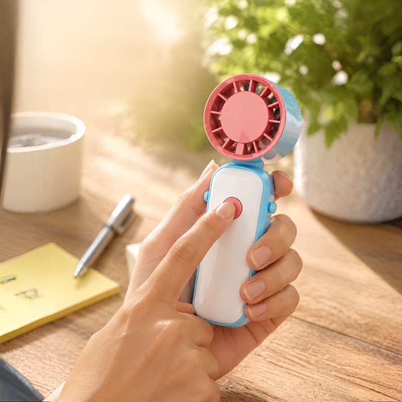 Ventilador de mano plegable portátil