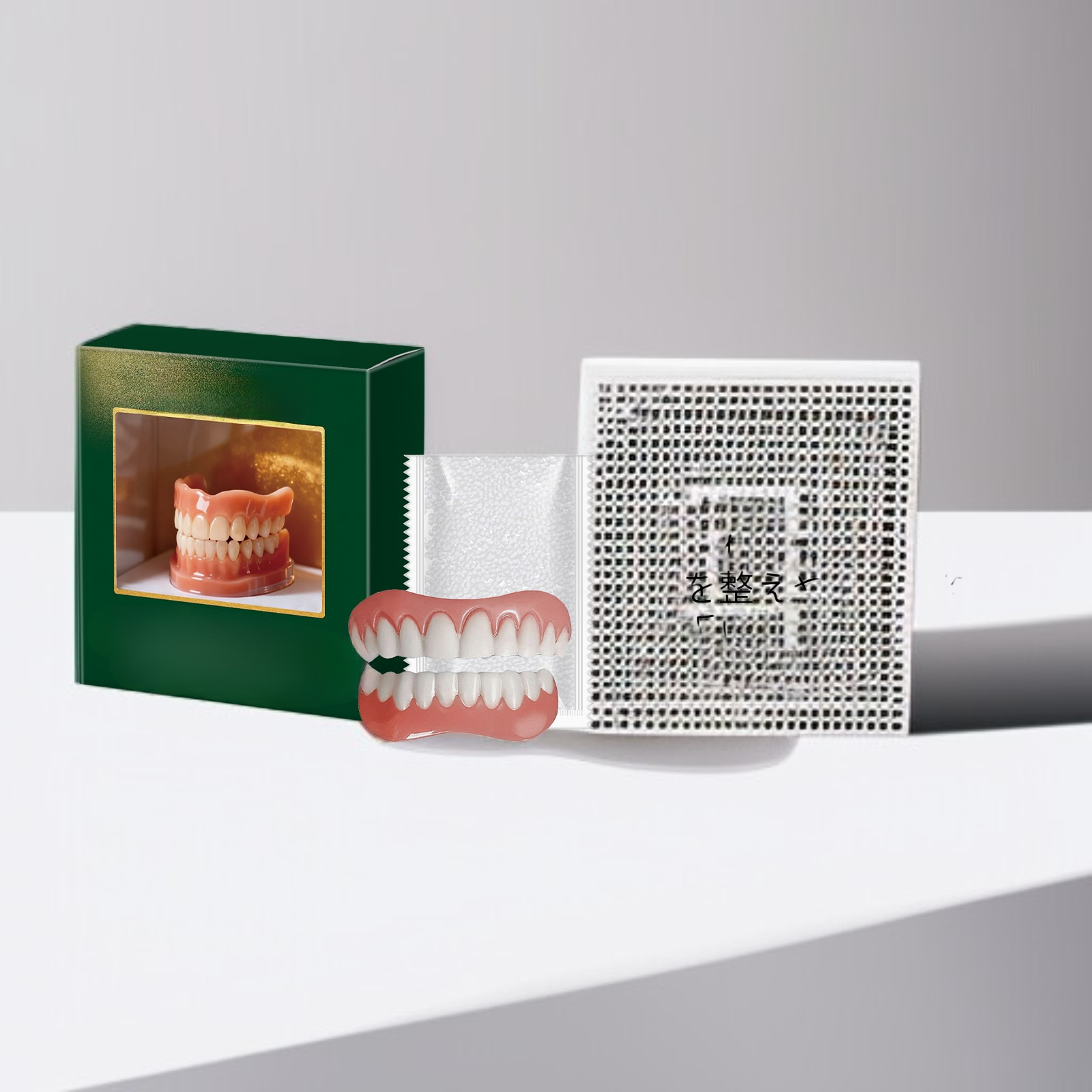 Kit de ajuste de dentaduras Fameco: mejora la impresión de tu sonrisa con materiales cómodos