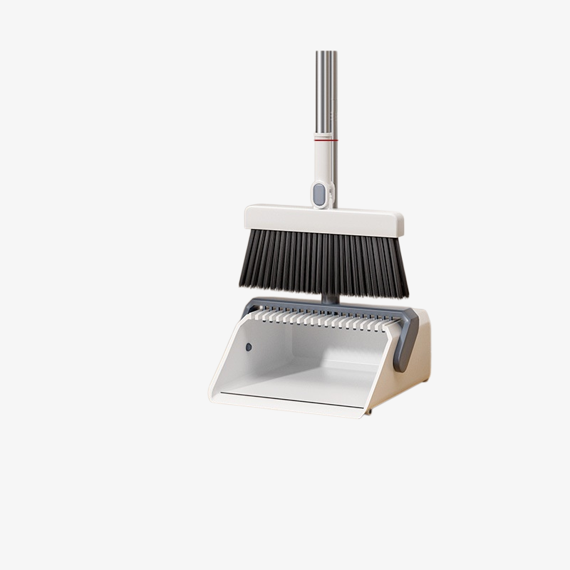 가정용 라지 두꺼운 빗자루 세트 편리한 수납 리린 접이식 쓰레받기 내구 쓰레받기 세트 두꺼운 쓰레받기 세트