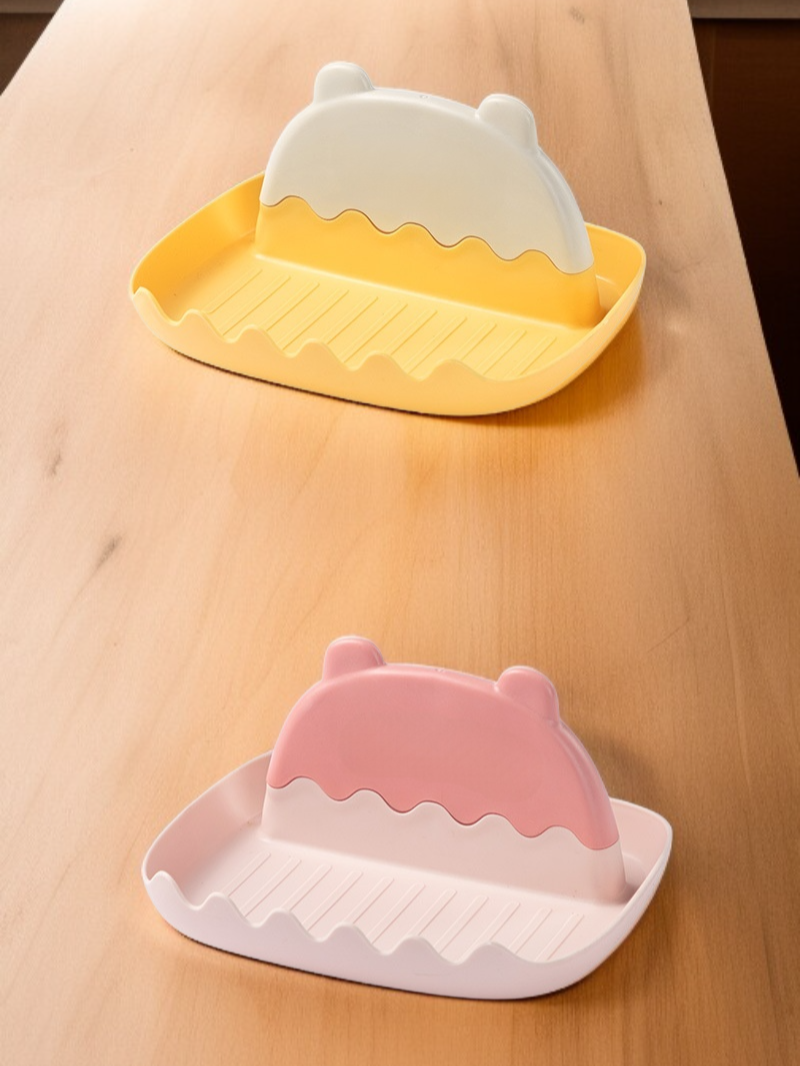 스테인리스 냄비 뚜껑 보관대 클로즈업