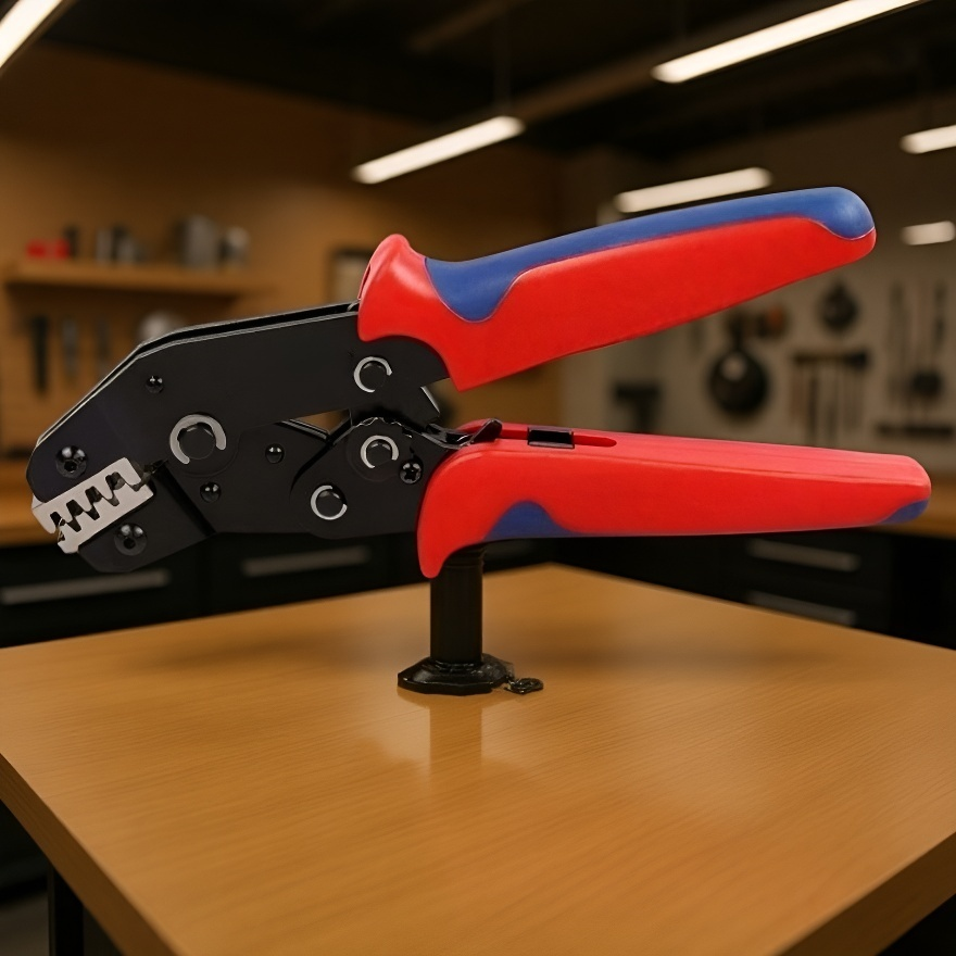 Pinza de crimpado para terminales eléctricos de arnés de cable de coche