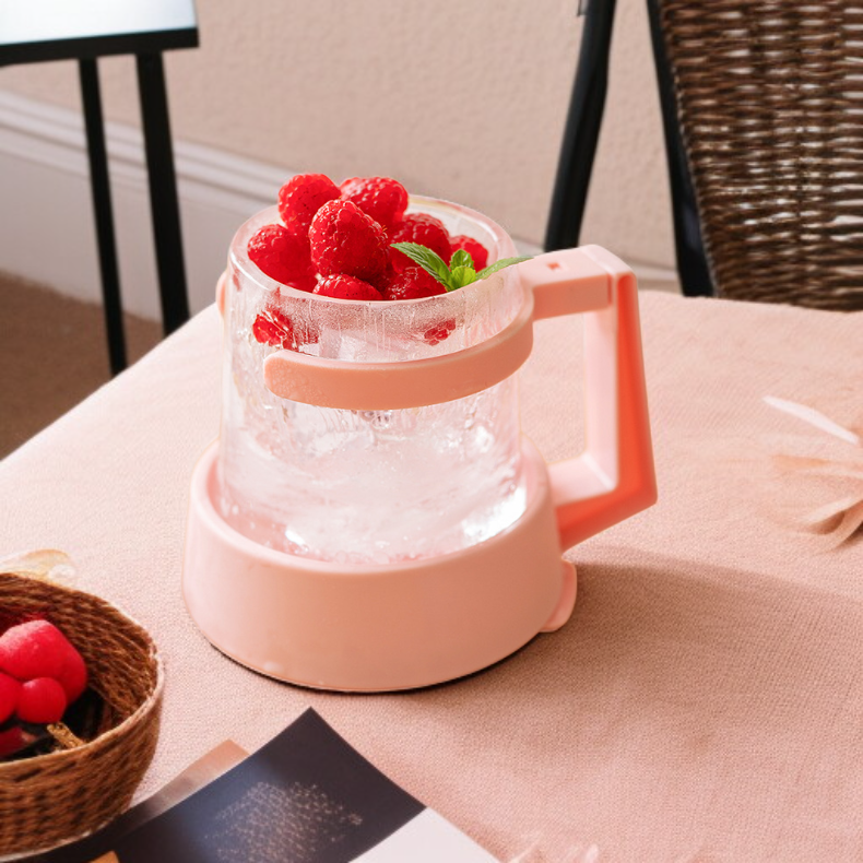  Kubek do napojów z lodem, piwa i owoców o efektownym wyglądzie