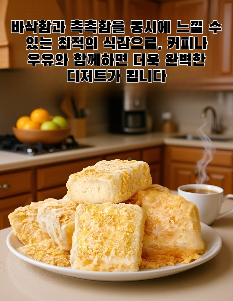 밀크 오트밀 쇼트브레드 쿠키 제품 사진