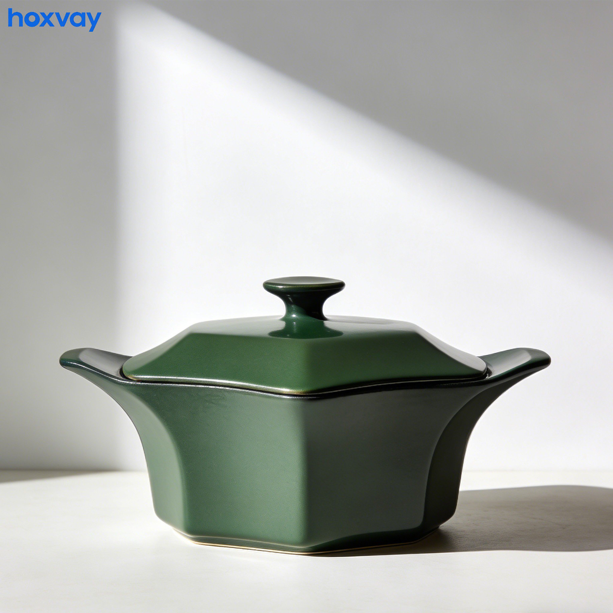 Thickened double-eared soup pot with sturdy handles