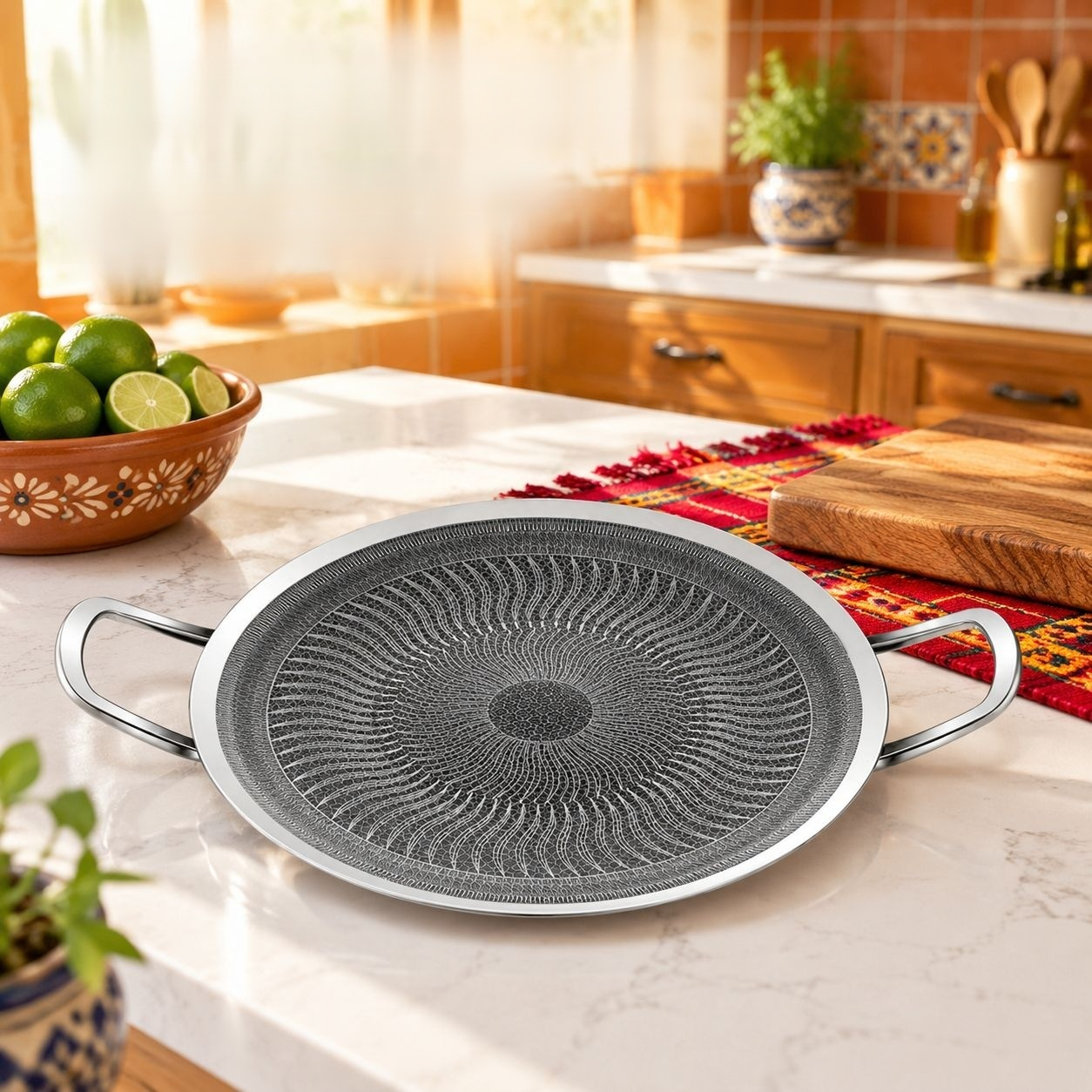 Sartén universal para cocina de inducción