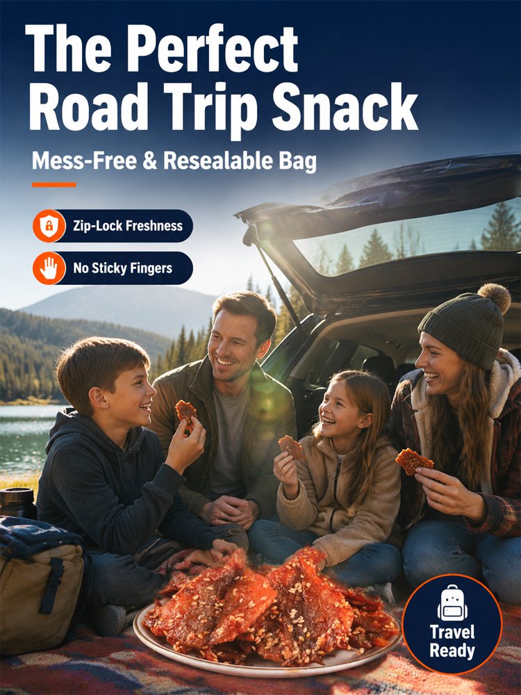 Deep Sea High-Protein Sweet & Spicy Fish Jerky