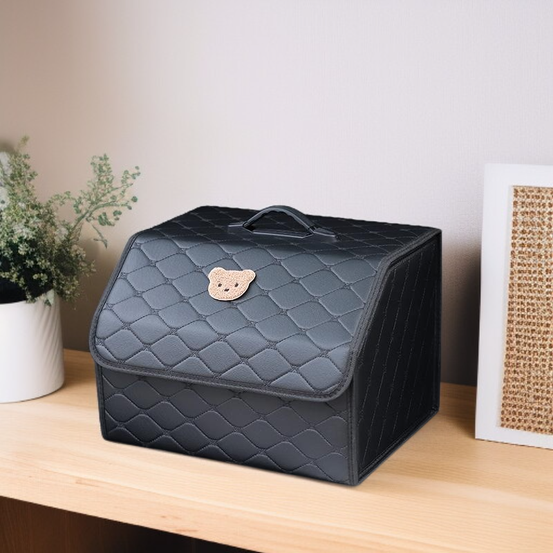 カートンベア多機能折りたたみ車用収納ボックスレザー収納ボックス