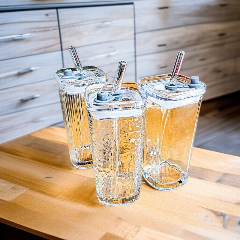 고품질 내열 유리 물컵