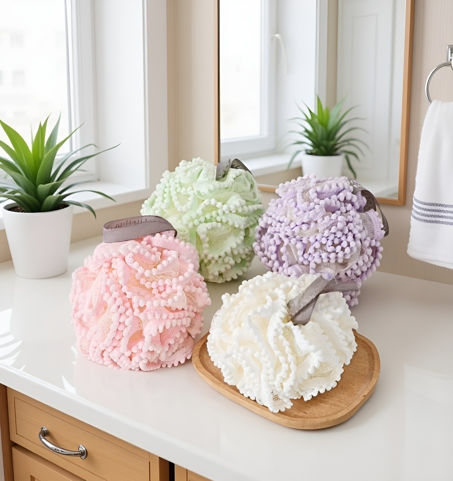 香り豊かな新しいバスボールのイメージ