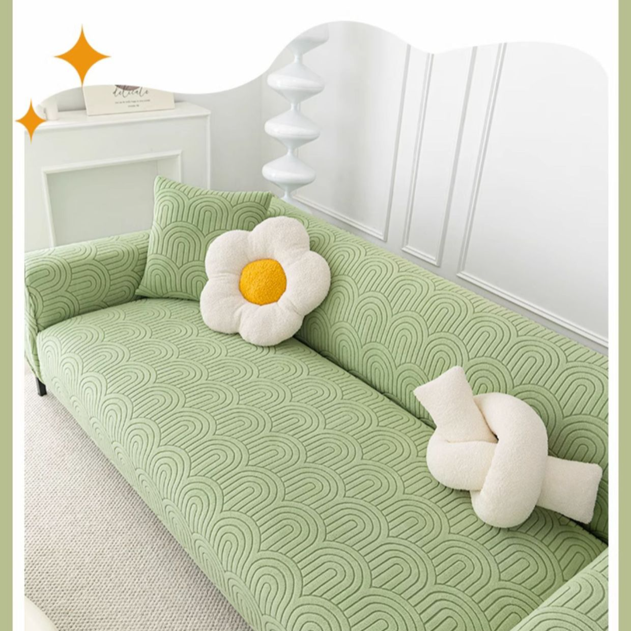 고양이 긁힘 방지 소파 커버