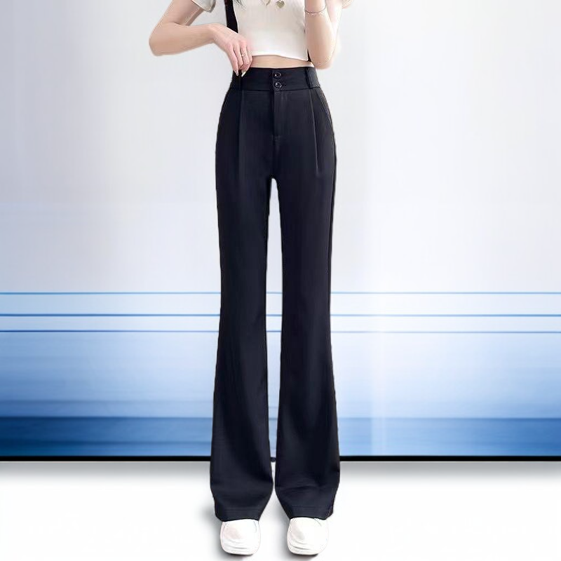 플레어 슈트 팬츠