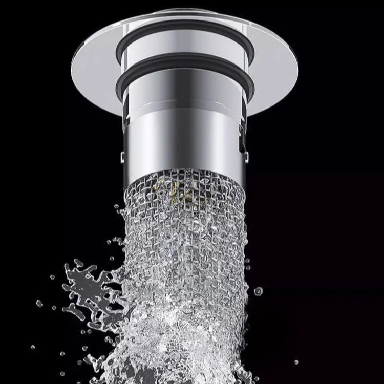 Núcleo de desagüe con rebote, antiolor y antinsectos