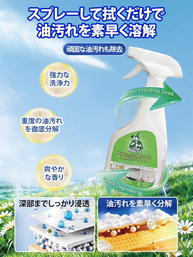 油汚れ用洗浄剤