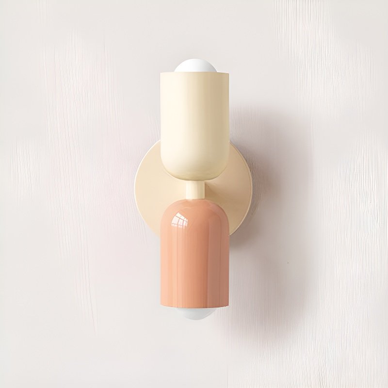 Lámpara de pared estilo crema para dormitorio