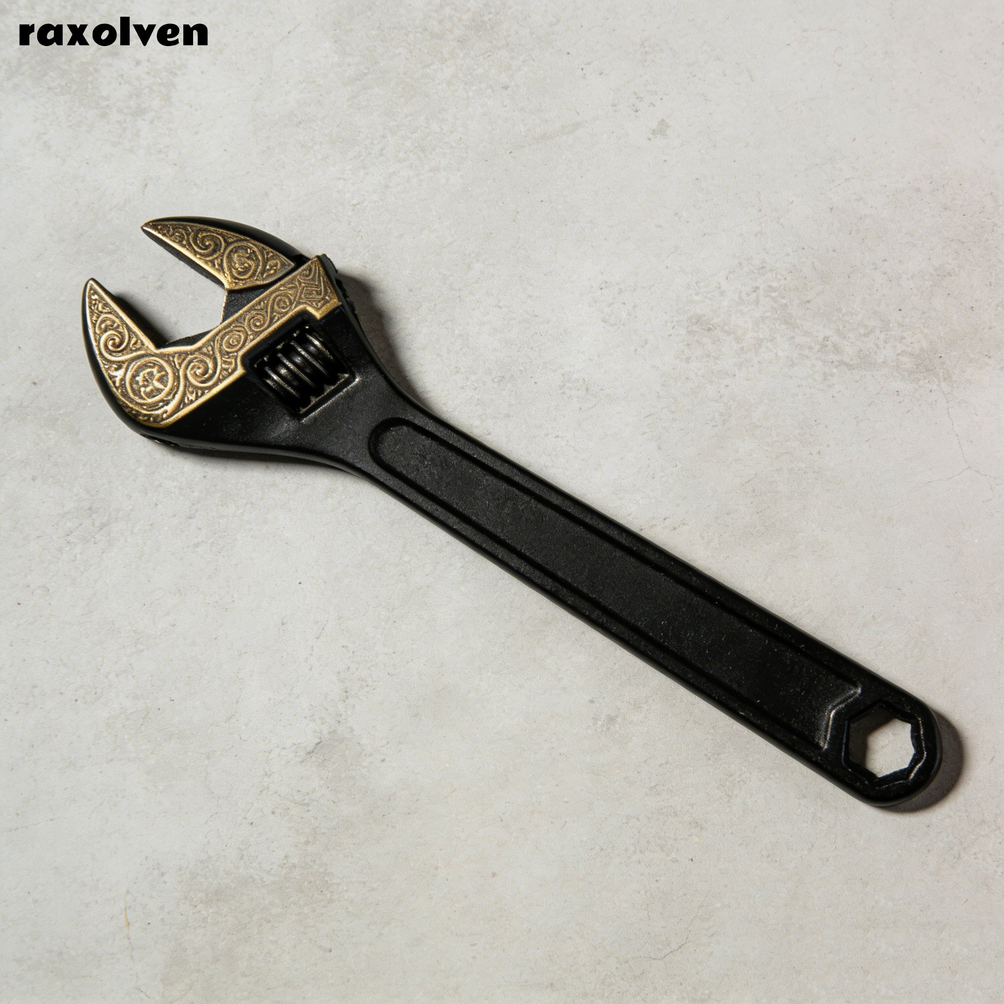 ประแจปากตายกันลื่นดีไซน์ตามหลักสรีรศาสตร์