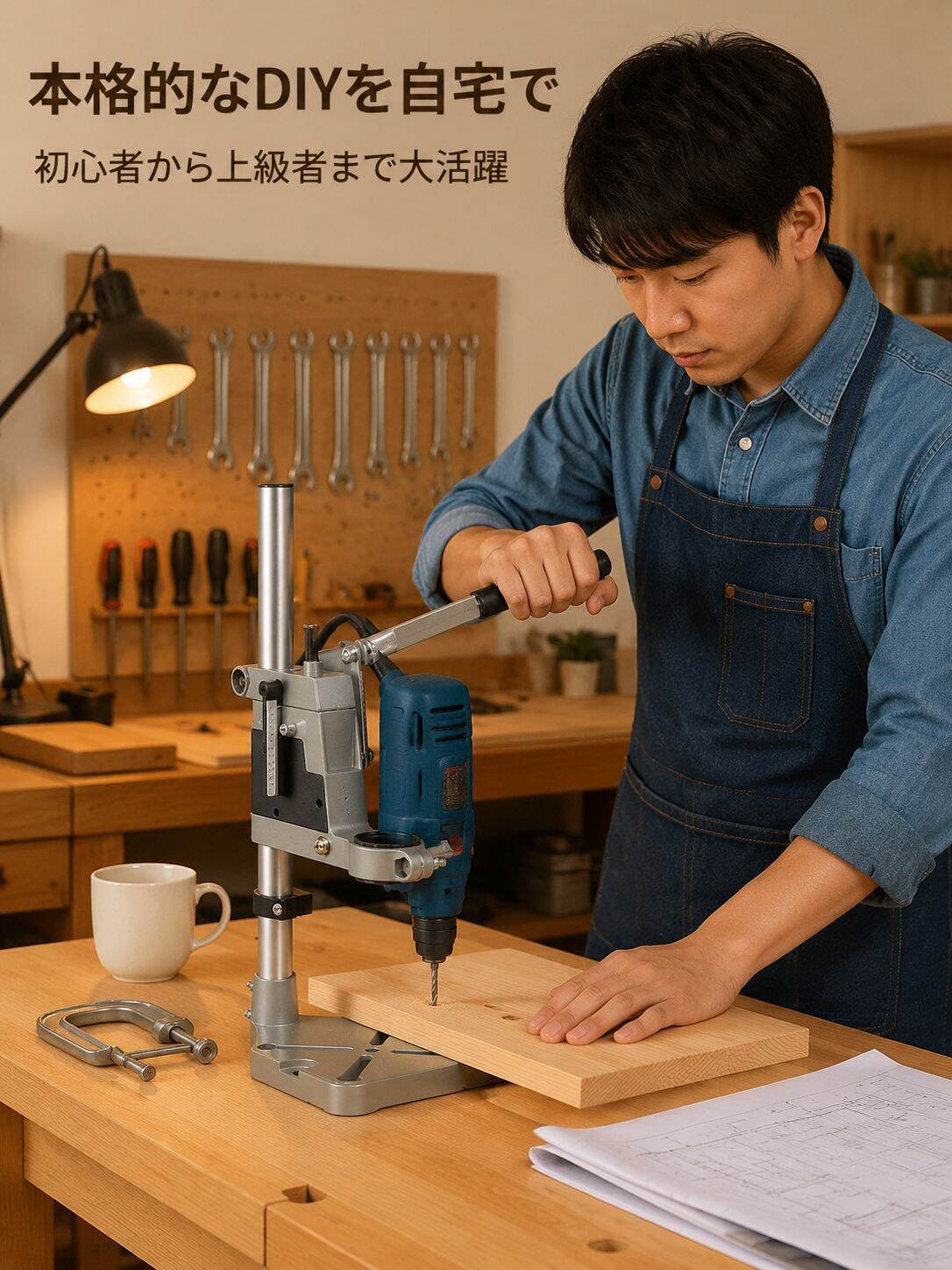 電動ドリル多機能スタンド グラインダー用ドリルスタンド