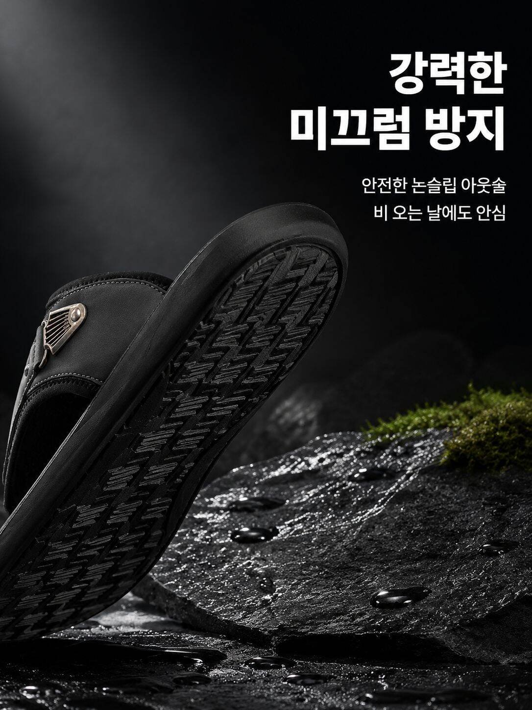 빅사이즈 남성용 통기성 샌들