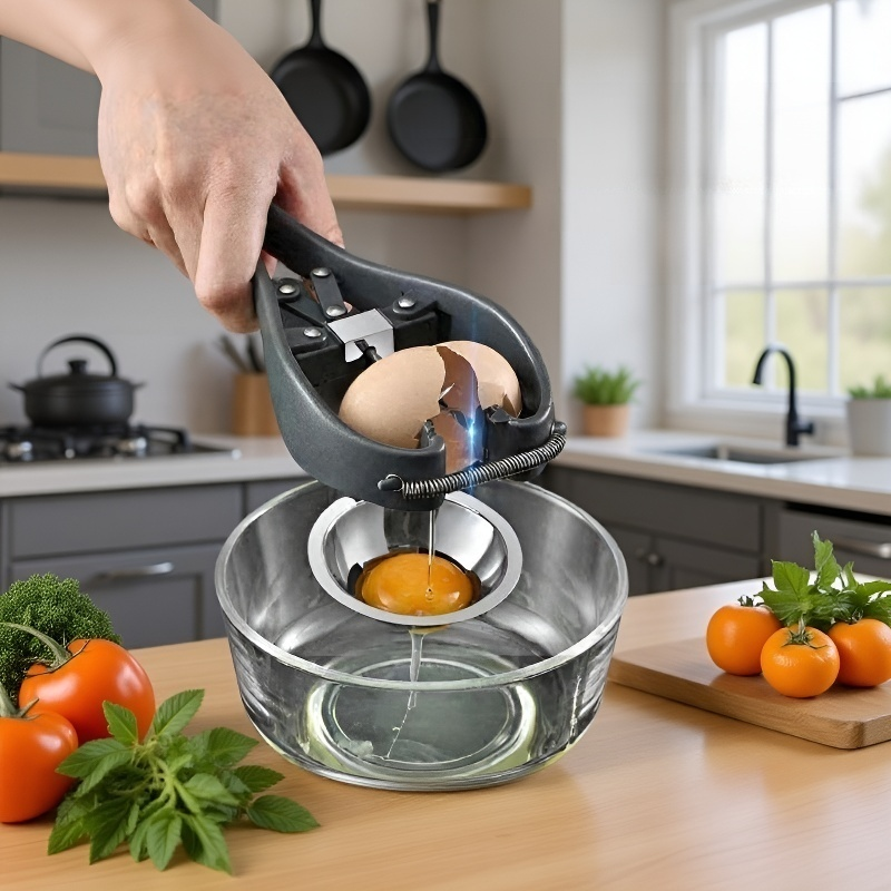 Abridor y batidor de huevos 2 en 1