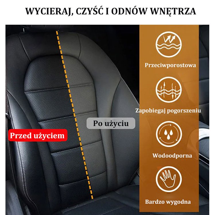 Środek do pielęgnacji i renowacji wnętrza samochodu