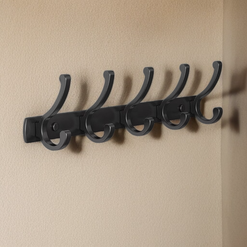 壁掛けマルチフック金属収納フックハンガー