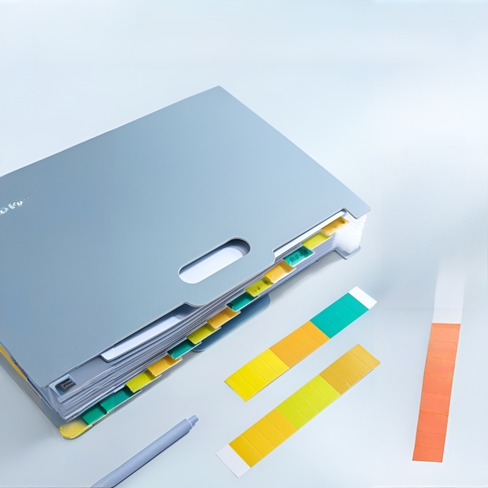 A4風琴包手提多層文件夾