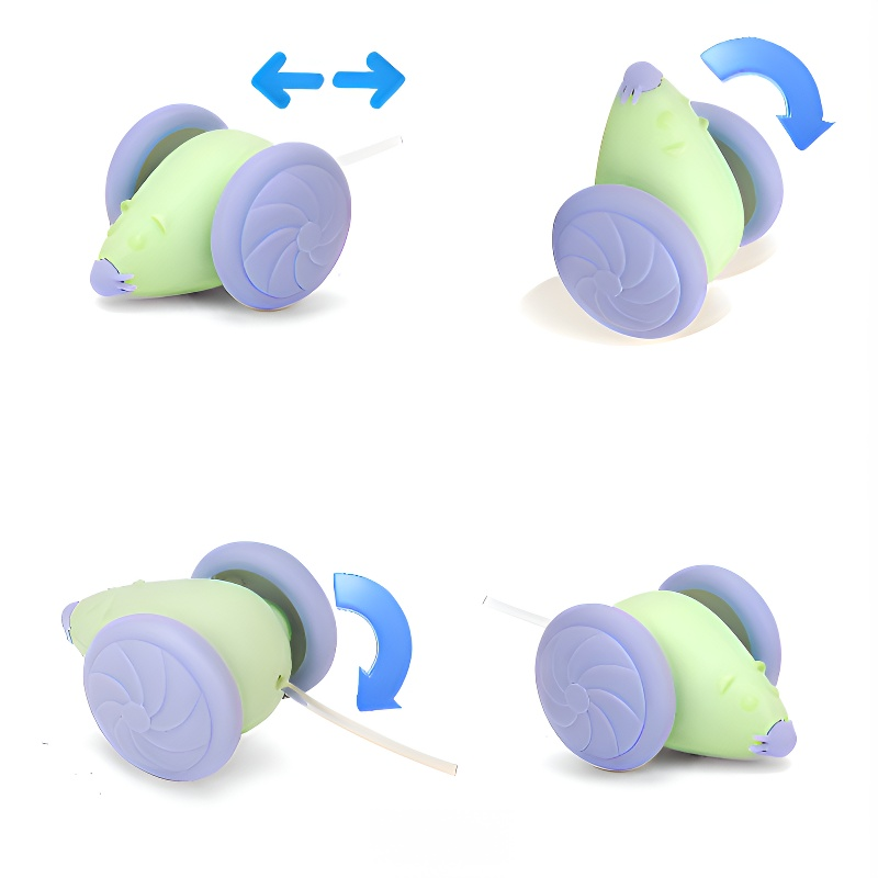 Smart Rolling Cat Teaser Toy