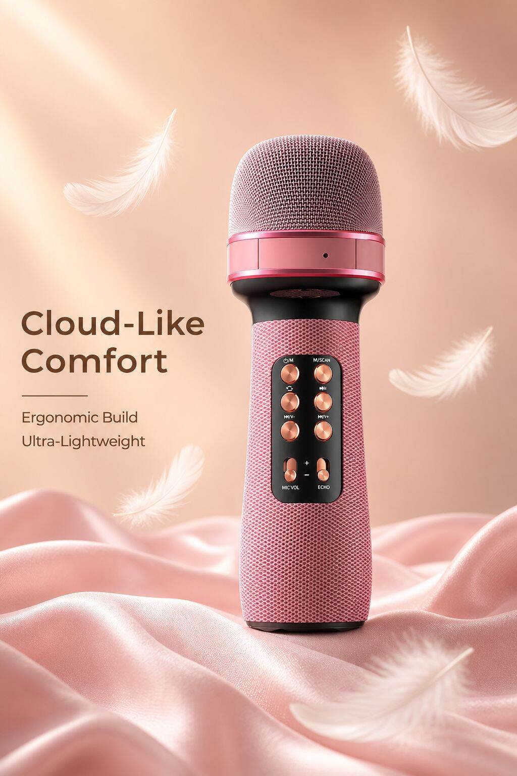 High Fidelity Multifunctional Headset Microphone