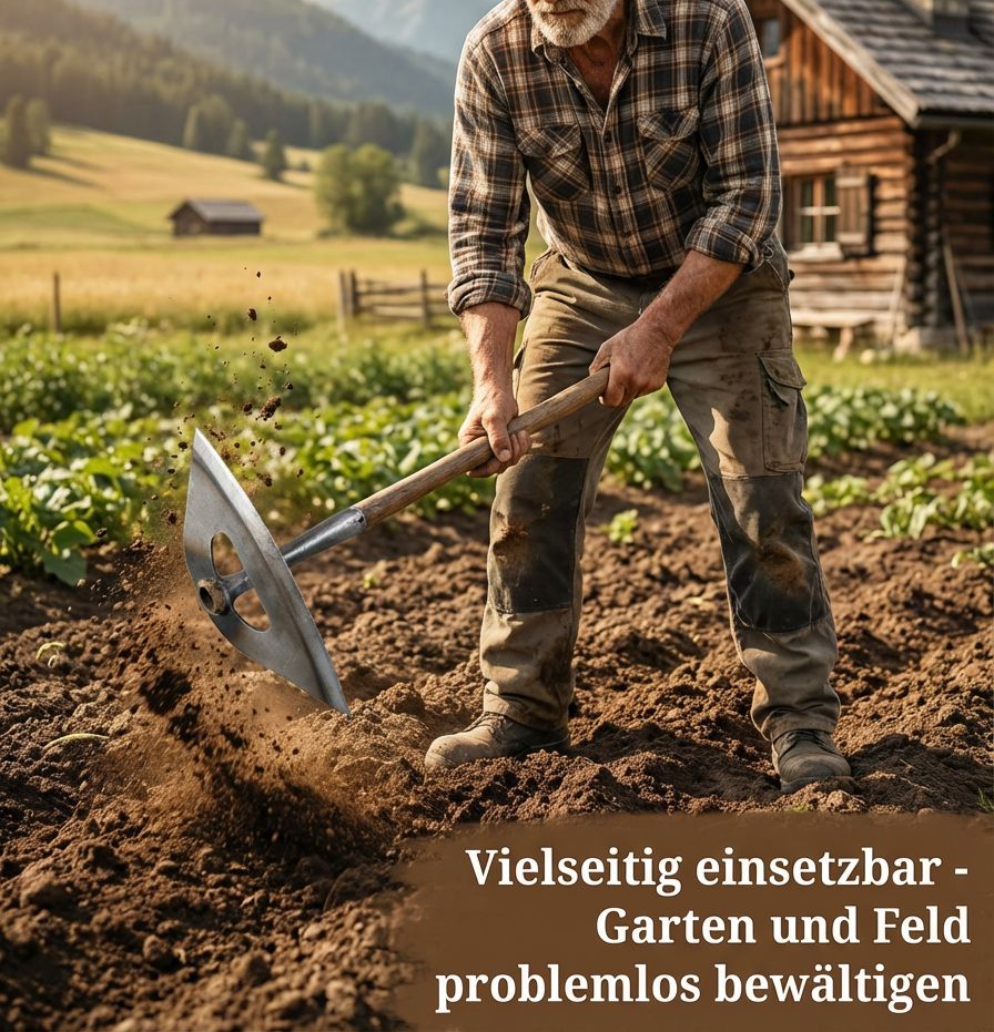 Langlebige Unkrauthacke für Gartenarbeit