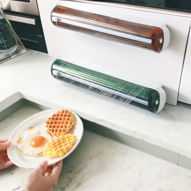 เครื่องตัดพลาสติกแรปและฟอยล์แบบดูดติดพื้นผิว ใช้ได้หลากหลายสำหรับครัว