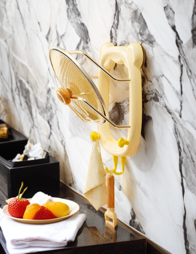 壁掛式收納架適用於各類牆面