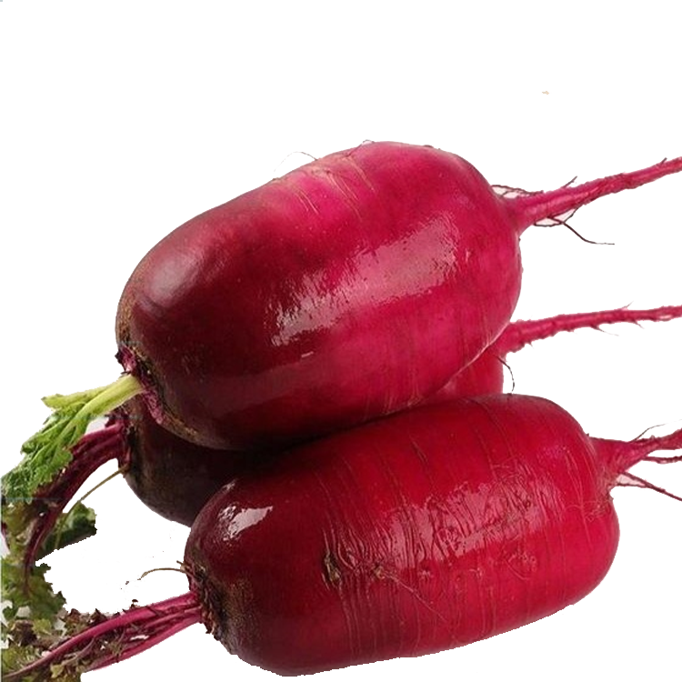 หัวไชเท้าแดงรูปหัวใจสับปะรด