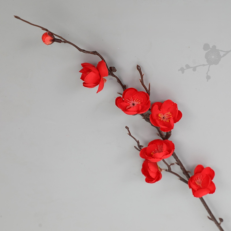 Artificial plum blossom branches