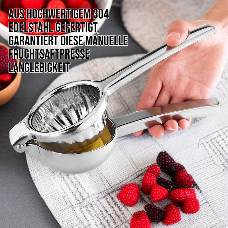 304 Edelstahl Manuelle Fruchtsaftpresser