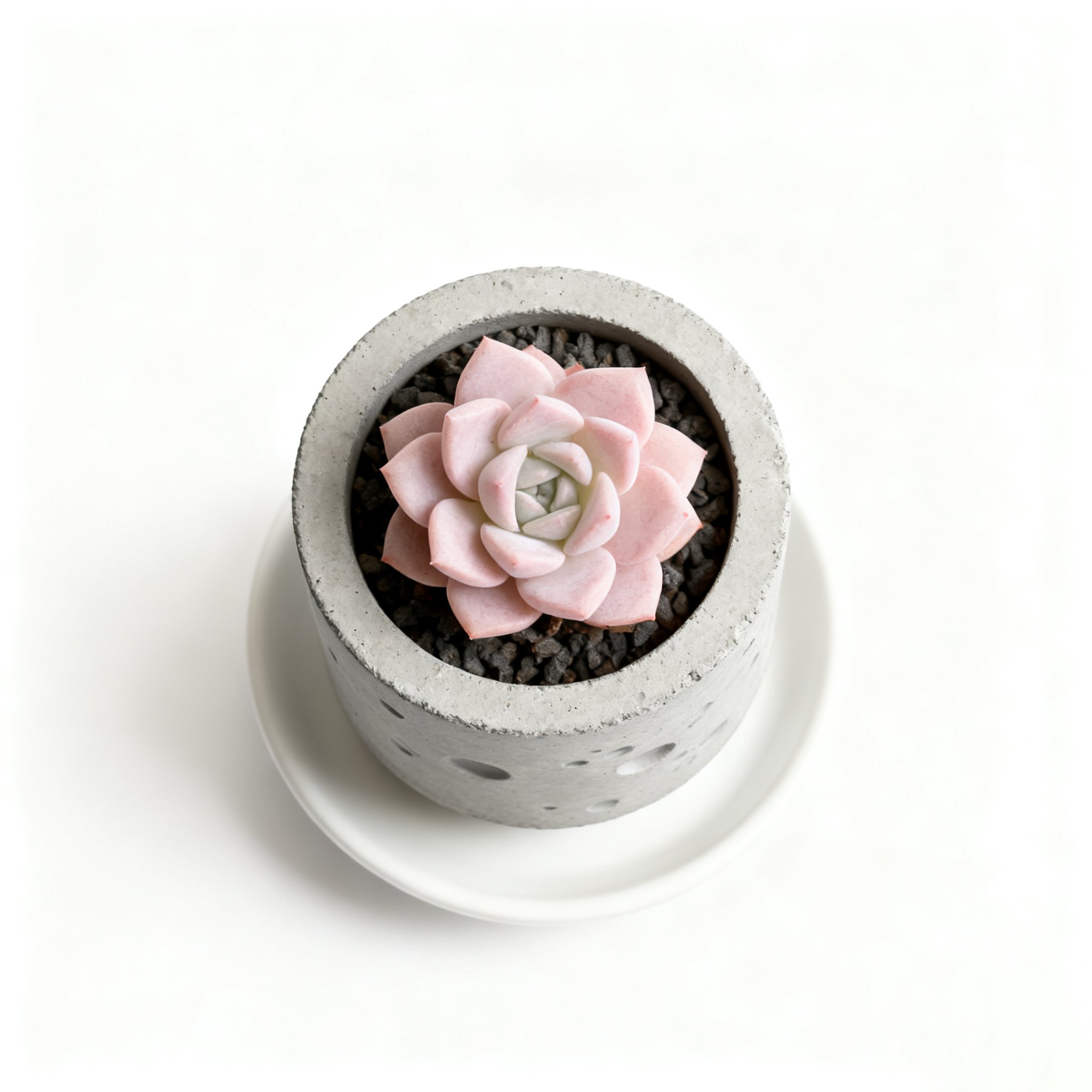  Dos macetas de suculentas decorativas