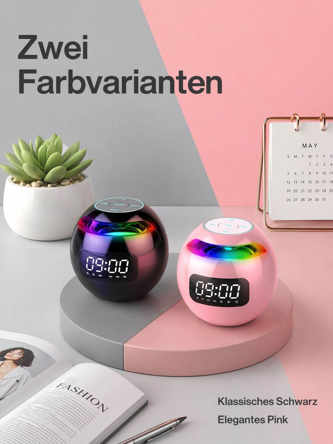 Farbwechselnder Bluetooth-Lautsprecher