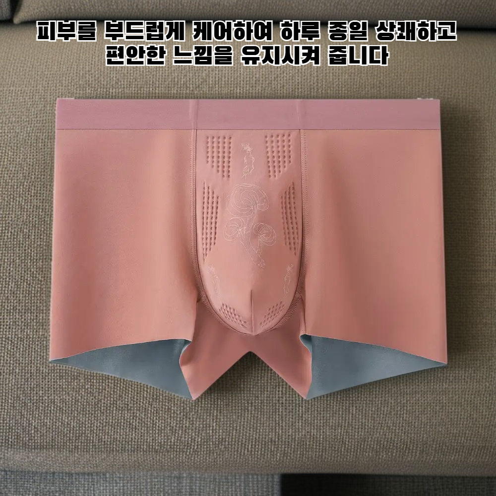 허브 영지 인삼 케어 마사지 팬티
