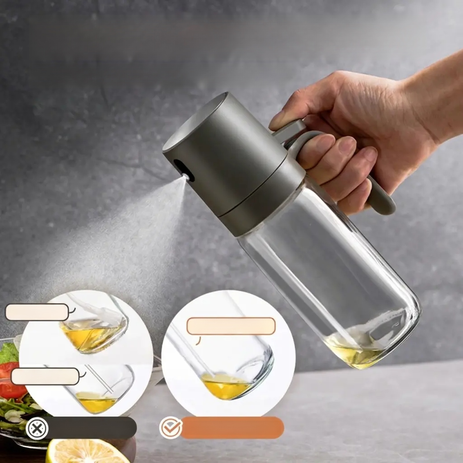 Mini Oil Dispenser for Kitchen