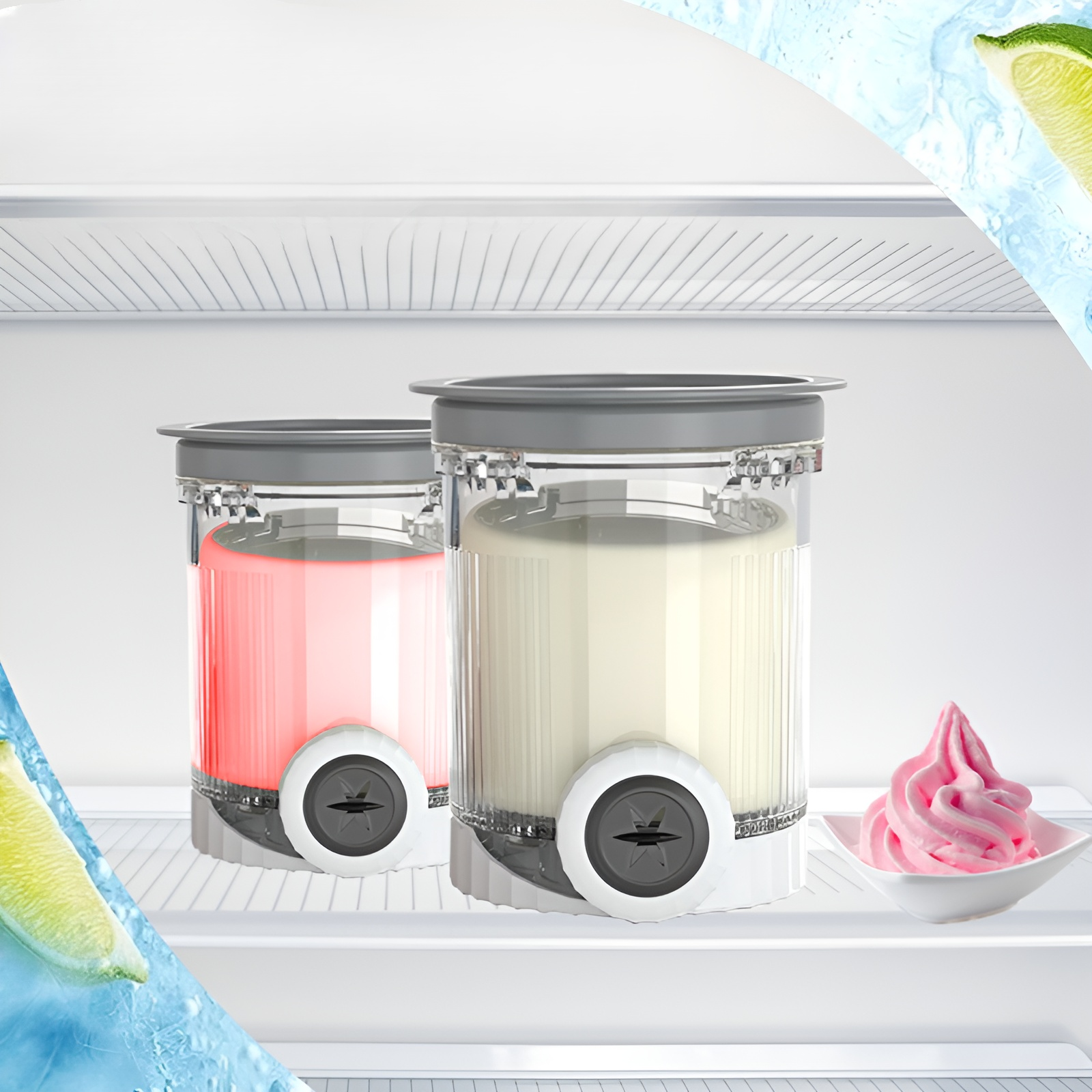 Ice Cream Machine Lid Cup