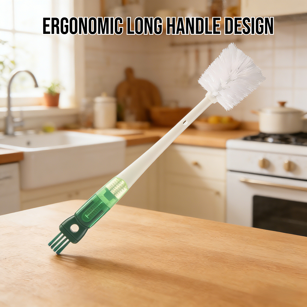 Multi-functional cleaning brush