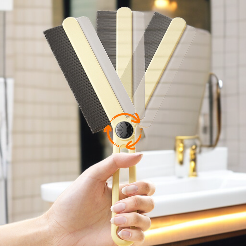 Multi functional gap cleaning brush