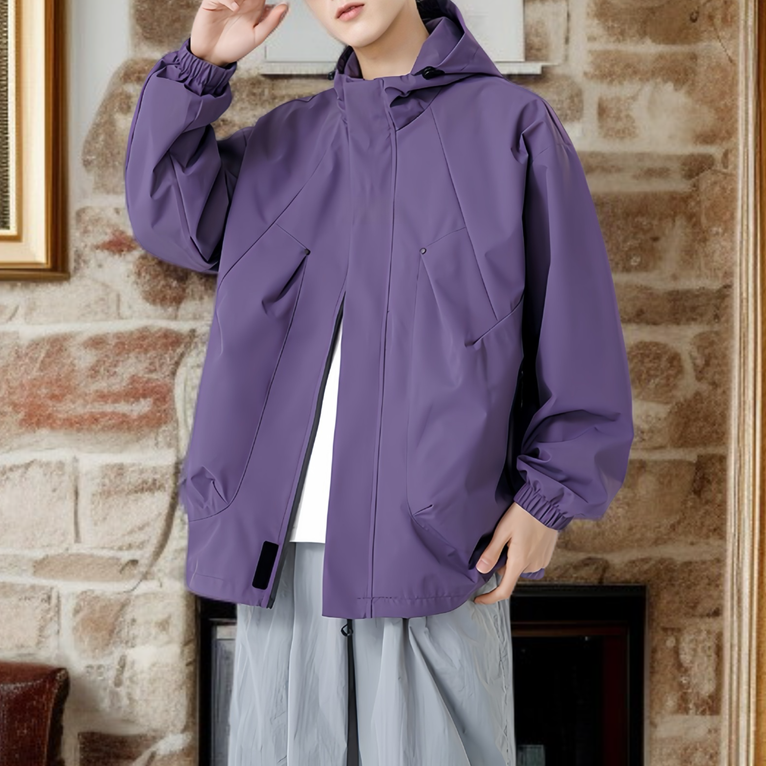 남성 캐주얼 자켓 포켓 디자인