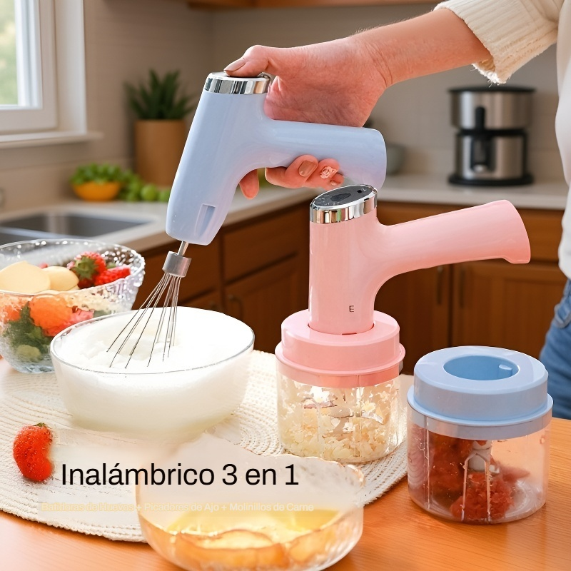 Batidora eléctrica multifuncional para el hogar