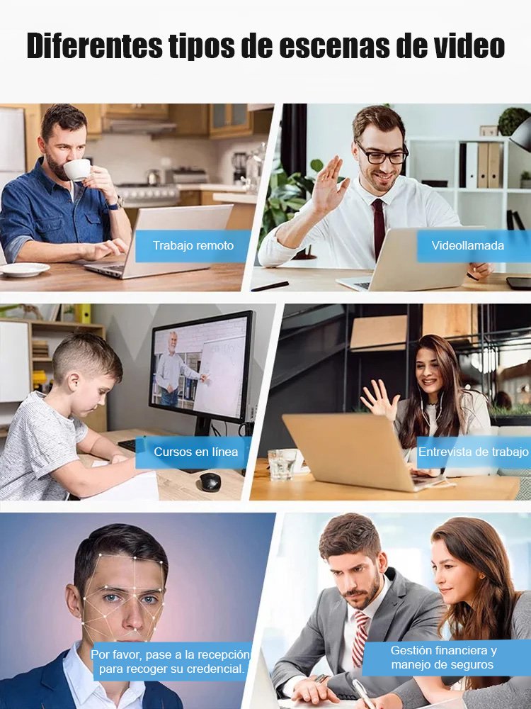 【3 millones de ultra alta definición】Cámara de vigilancia HD inalámbrica y remota.