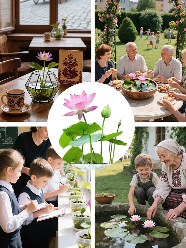 Semillas de loto acuático ornamental 