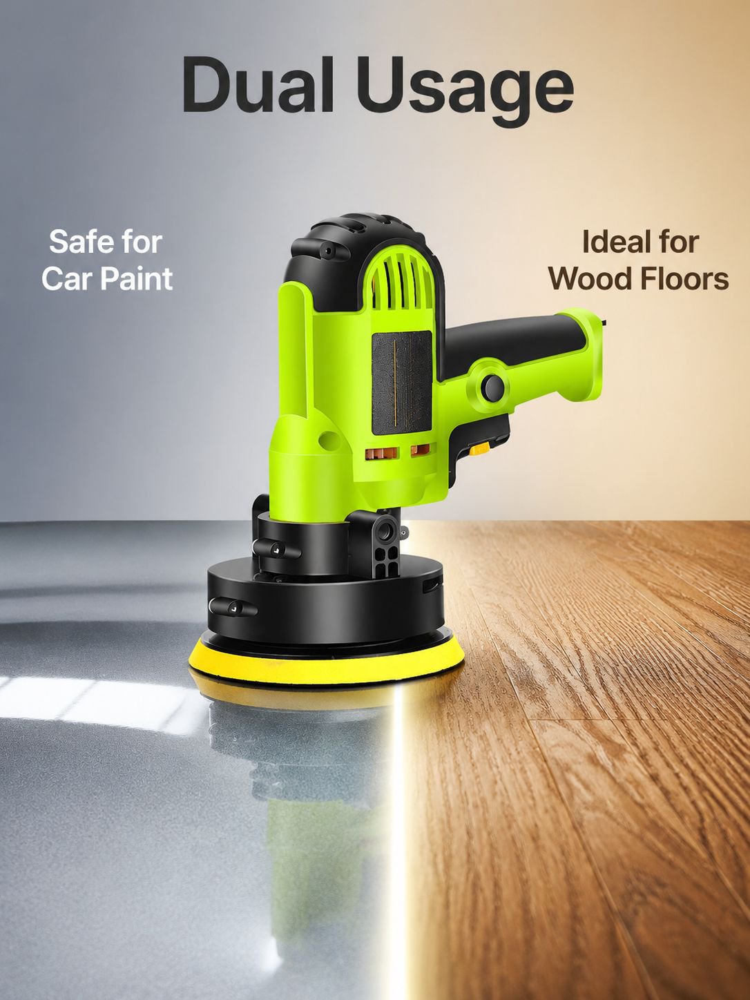 Small floor car glaze waxing machine scratches repair tools