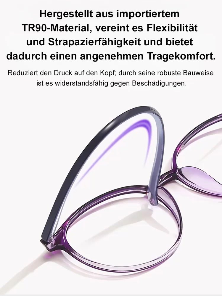 Tragekomfort der ultraleichten Lesebrille