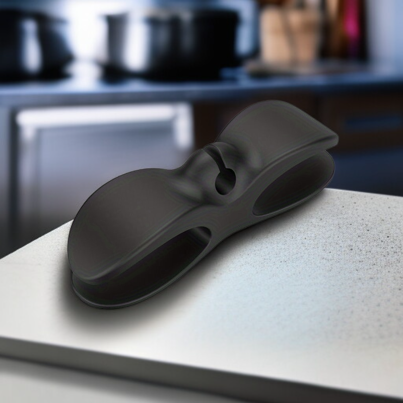  ที่เก็บสายไฟสำหรับเครื่องใช้ในครัว 2 ชิ้น, ที่พันสายไฟพร้อมกาว, ที่จัดเก็บสายไฟ