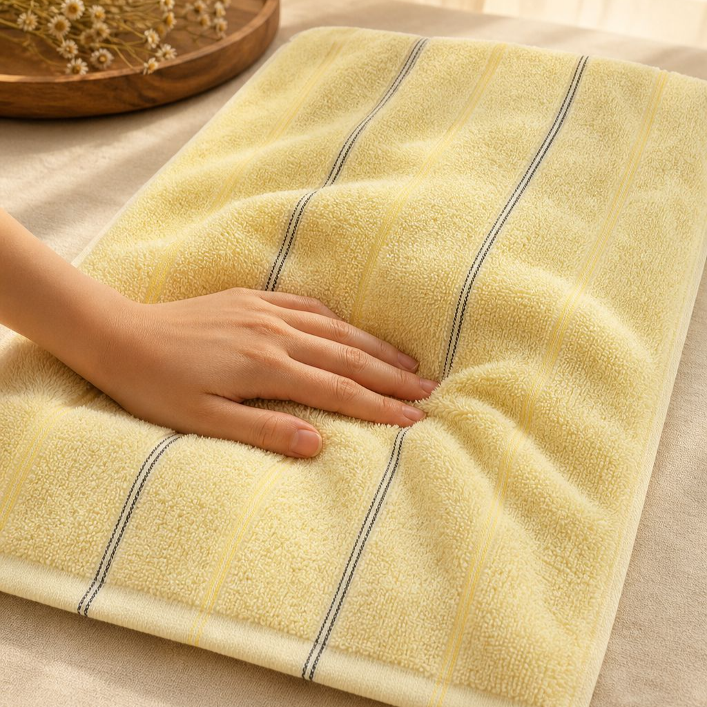 Hotel Bath Pure Cotton Towel Absorbent and Soft Face Towel Affordable for Home Use