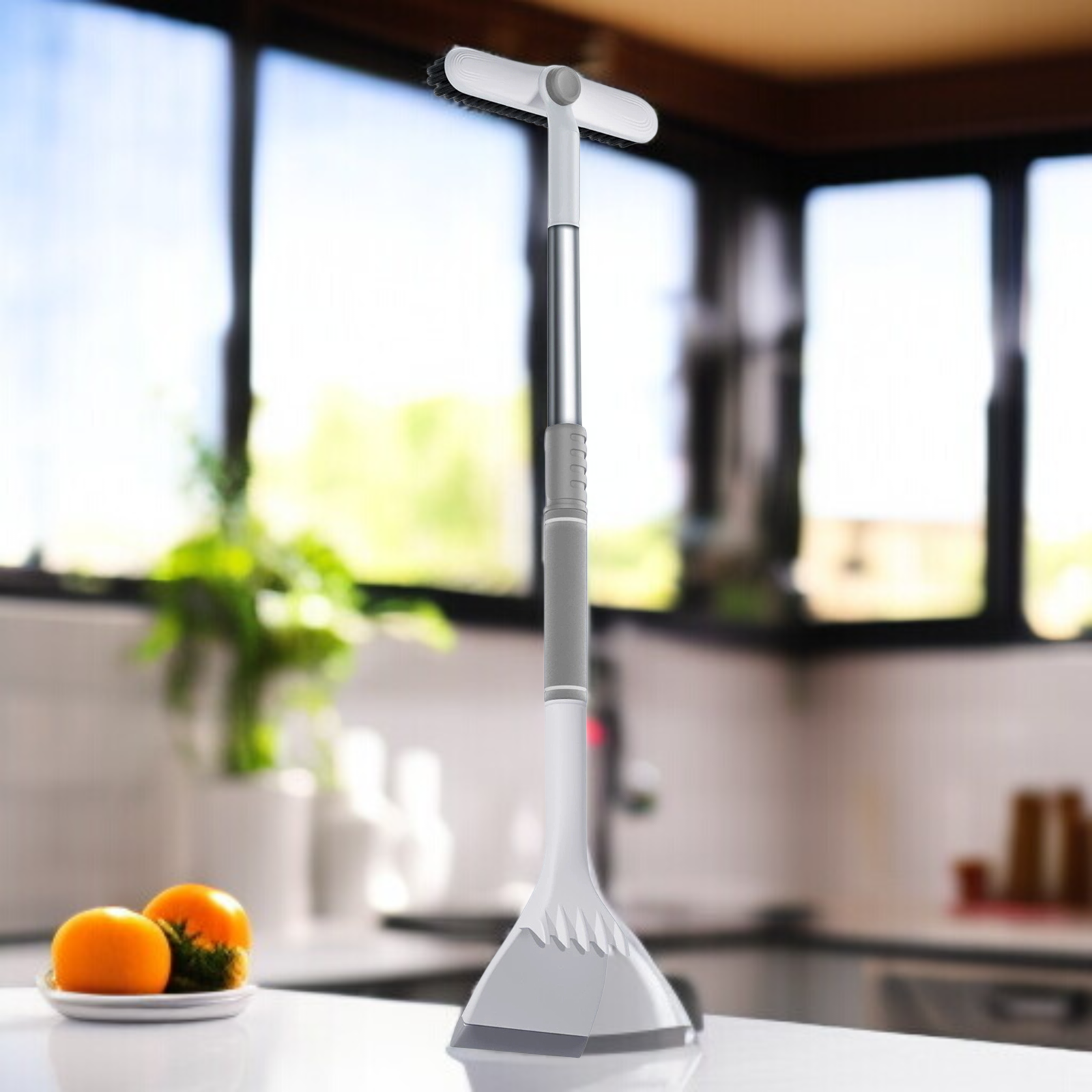 차량용 다기능 제설 삽 브러시