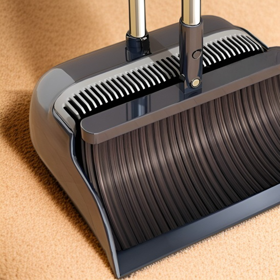 Ensemble balai doux et pelle pour la maison